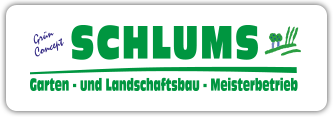 Schlums Landschafts- und Gartenbau Logo.